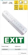 Picture of ПАНИЧНА СВЕТИЛКА ЛЕД 24Х0.1W EXIT-24L 5020040
